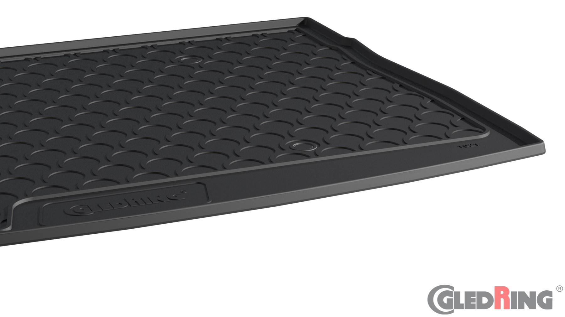 Original Gledring Premium Gummi Kofferraummatte - VOLKSWAGEN Golf Sportsvan (Oberer Boden) 2014->